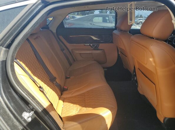 SAJWA2G78G8W01658 2016 JAGUAR XJL Black უკანა სავარძლების ხედი