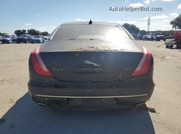 SAJWA2G78G8W01658 2016 JAGUAR XJL Black უკანა ხედი