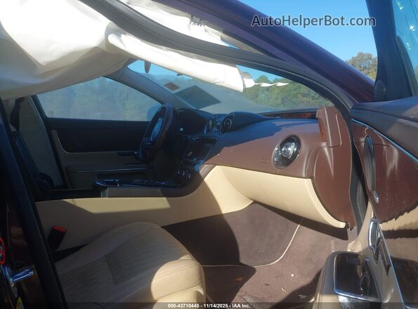 SAJWA2G78K8W20526 2019 JAGUAR XJ Burgundy Вид салону спереду