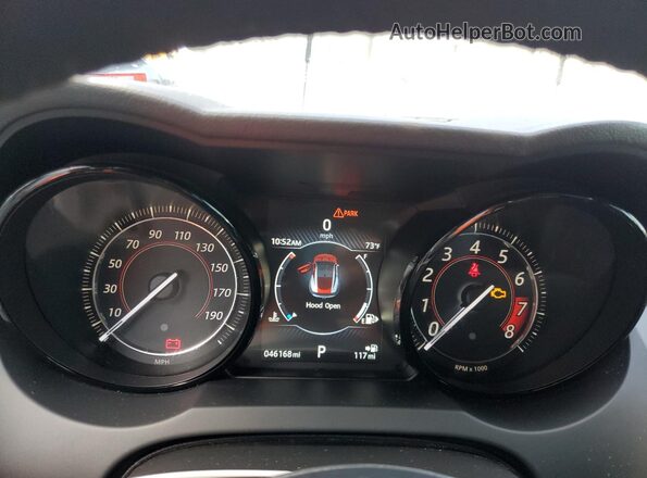 SAJWA6AT1H8K40501 2017 JAGUAR F-TYPE White Սարքավորումների վահանակի տեսք