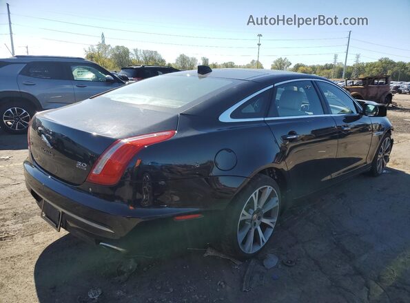 SAJWJ2GD7H8W09418 2017 JAGUAR XJL Black Задня права чверть