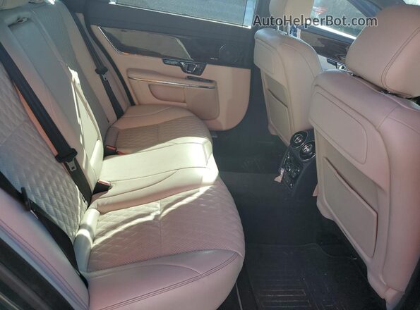 SAJWJ2GD7H8W09418 2017 JAGUAR XJL Black Вид задніх сидінь