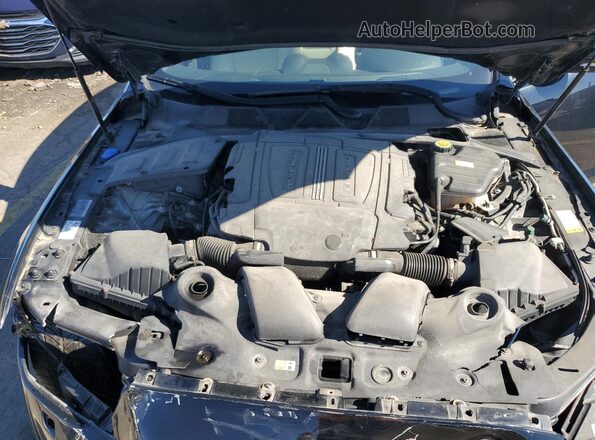 SAJWJ2GD7H8W09418 2017 JAGUAR XJL Black Вид задньої частини салону