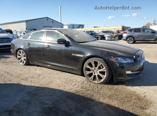 SAJXJ1GD8H8W07093 2017 JAGUAR XJ Black წინა მარჯვენა