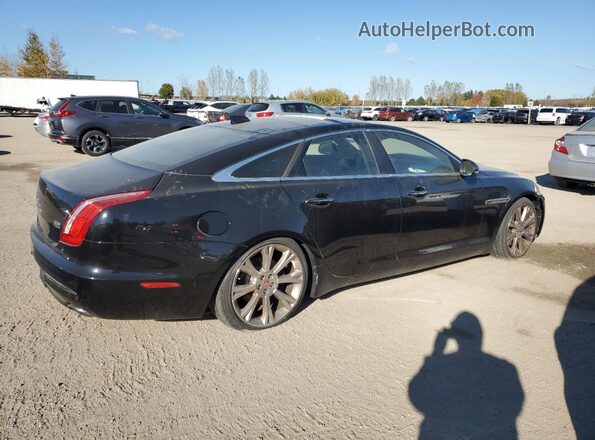 SAJXJ1GD8H8W07093 2017 JAGUAR XJ Black უკანა მარჯვენა