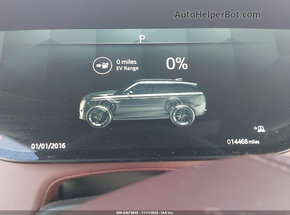 SAL1L9E44SA461929 2025 LAND ROVER RANGE ROVER SPORT Black 