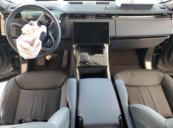 SAL1L9E95SA468836 2025 LAND ROVER RANGE Black Vista del salpicadero