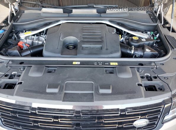SAL1L9FU4PA138633 2023 LAND ROVER RANGE Brown Widok komory silnika