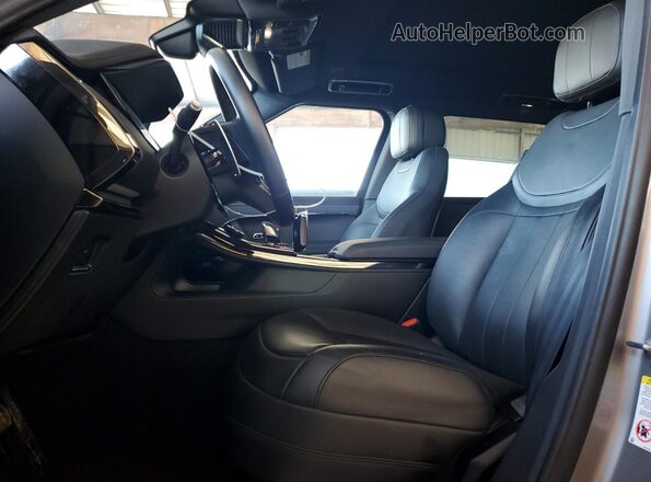 SAL1L9FU4PA138633 2023 LAND ROVER RANGE Brown Widok wnętrza z przodu