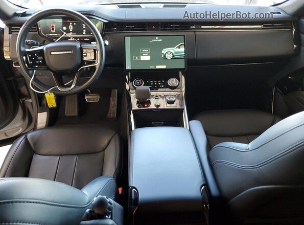 SAL1L9FU4PA138633 2023 LAND ROVER RANGE Brown Widok deski rozdzielczej