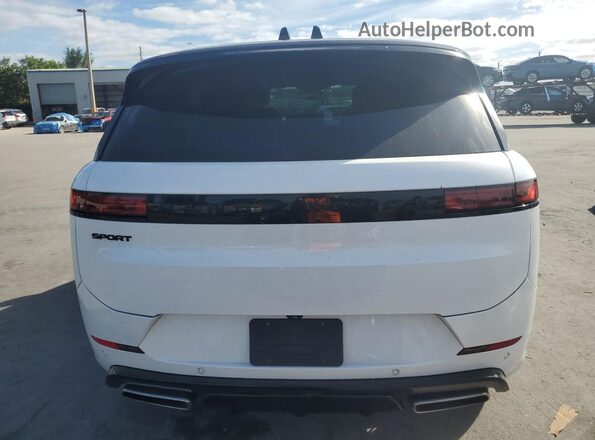 SAL1L9FU6RA413745 2024 LAND ROVER RANGE White Вид ззаду