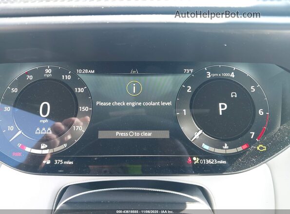 SAL1L9FU8SA476982 2025 LAND ROVER RANGE ROVER SPORT White Вид задніх сидінь