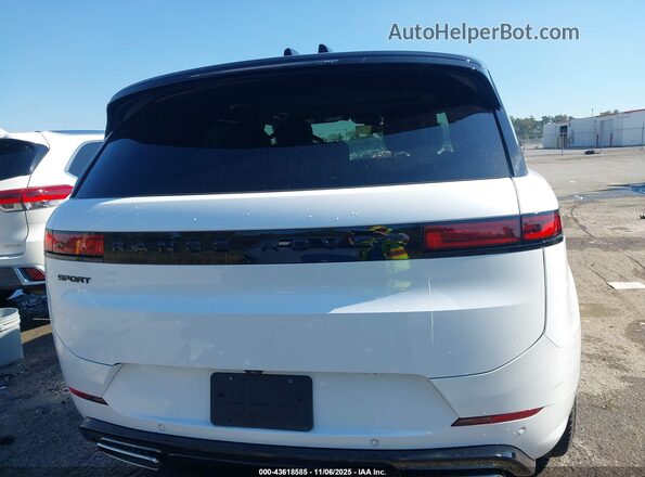 SAL1L9FU8SA476982 2025 LAND ROVER RANGE ROVER SPORT White 