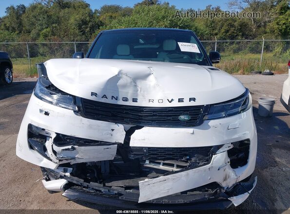 SAL1L9FU8SA476982 2025 LAND ROVER RANGE ROVER SPORT White Вид щитка приладів