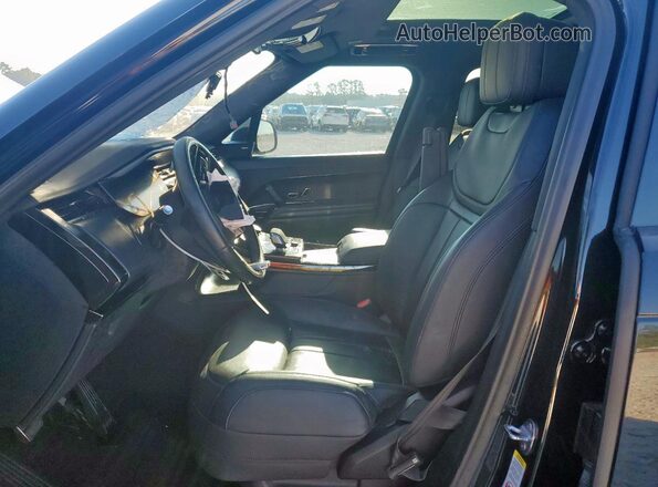 SAL1L9FU9PA124520 2023 LAND ROVER RANGE Черный Вид салона спереди