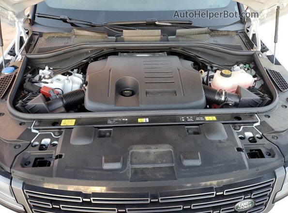 SAL1P9EU6SA439385 2025 LAND ROVER RANGE White Widok komory silnika