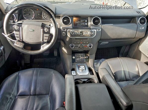 SALAG2V60GA846523 2016 LAND ROVER LR4 Gray Вид панелі приладів