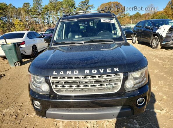 SALAG2V6XGA799288 2016 LAND ROVER LR4 Черный Вид спереди
