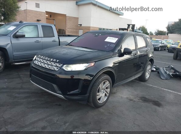 SALCJ2FX0LH853409 2020 LAND ROVER DISCOVERY SPORT Black Przód lewy