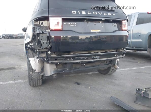 SALCJ2FX0LH853409 2020 LAND ROVER DISCOVERY SPORT Black Widok z przodu