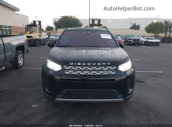 SALCJ2FX0LH853409 2020 LAND ROVER DISCOVERY SPORT Black Widok wnętrza z tyłu