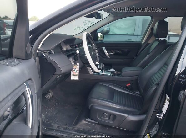 SALCJ2FX0LH853409 2020 LAND ROVER DISCOVERY SPORT Black Widok wnętrza z przodu