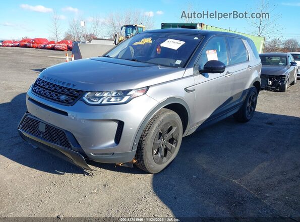 SALCJ2FX2MH903003 2021 LAND ROVER DISCOVERY SPORT Gray Առջևի ձախ երեք քառորդ տեսարան