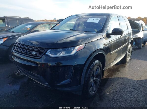 SALCJ2FX5LH847704 2020 LAND ROVER DISCOVERY SPORT Black Przód lewy