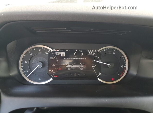 SALCJ2FX5MH903528 2021 LAND ROVER DISCOVERY Gray Instrument cluster view