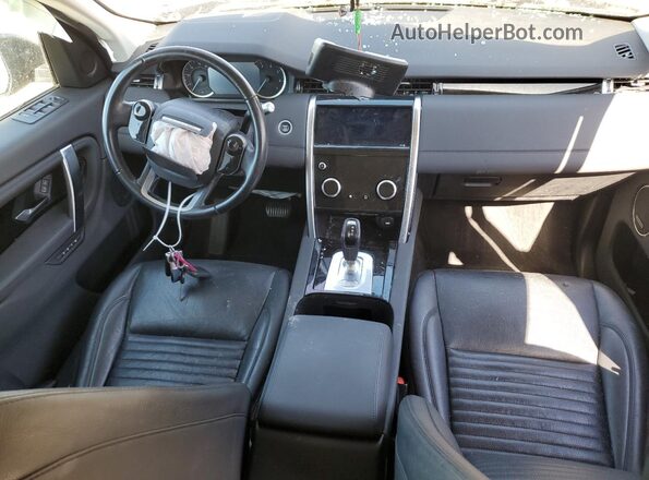 SALCJ2FX6LH849378 2020 LAND ROVER DISCOVERY Black წინა პანელის ხედი