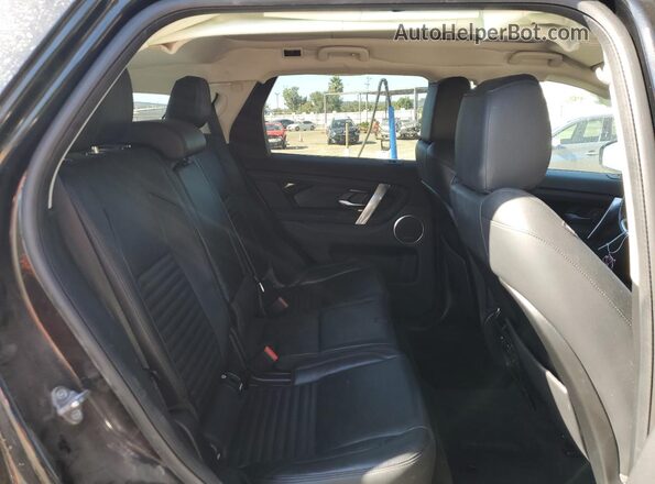 SALCJ2FX6LH849378 2020 LAND ROVER DISCOVERY Black უკანა სალონის ხედი