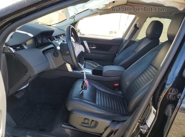 SALCJ2FX6LH849378 2020 LAND ROVER DISCOVERY Black წინა სალონის ხედი