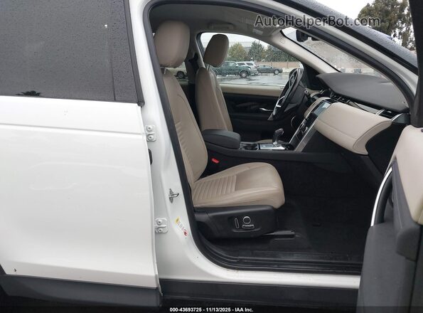 SALCJ2FX6MH887548 2021 LAND ROVER DISCOVERY SPORT White წინა სალონის ხედი