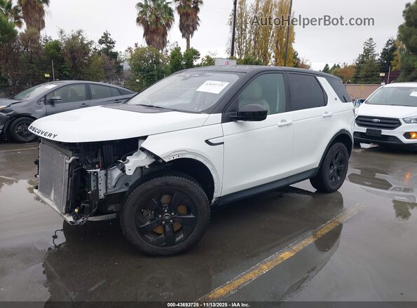 SALCJ2FX6MH887548 2021 LAND ROVER DISCOVERY SPORT White წინა მარცხენა ხედი სამი მეოთხედიდან