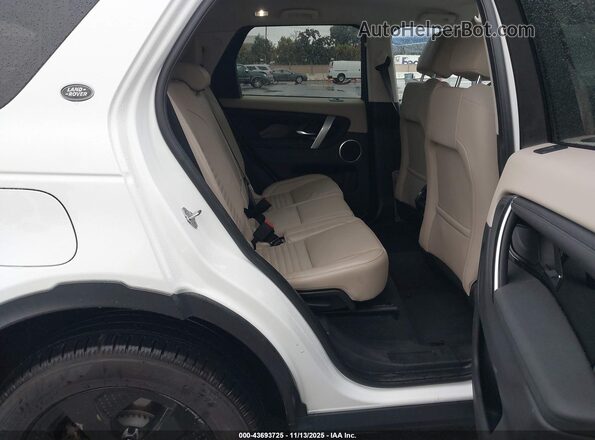 SALCJ2FX6MH887548 2021 LAND ROVER DISCOVERY SPORT White VIN კოდის სტიკერის ხედი