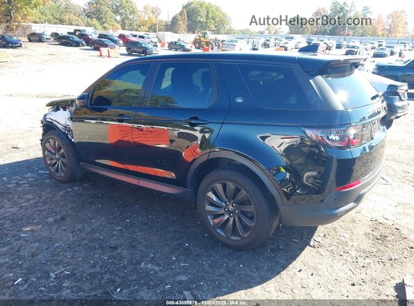 SALCJ2FX8LH865386 2020 LAND ROVER DISCOVERY SPORT Black უკანა მარცხენა