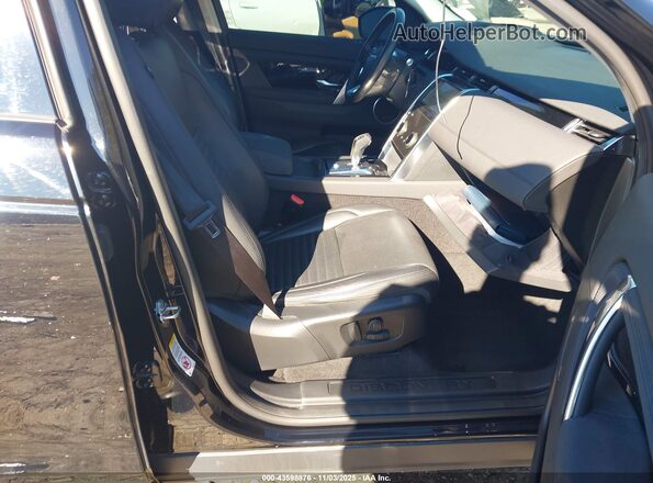 SALCJ2FX8LH865386 2020 LAND ROVER DISCOVERY SPORT Black წინა სალონის ხედი