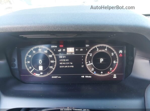 SALCJ2FX8LH865386 2020 LAND ROVER DISCOVERY SPORT Black უკანა სავარძლების ხედი