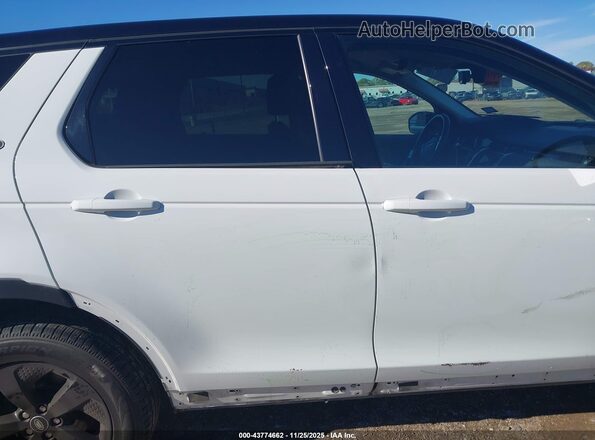 SALCK2FX3LH858438 2020 LAND ROVER DISCOVERY SPORT White Widok wnętrza z tyłu