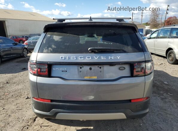 SALCK2FXXLH833441 2020 LAND ROVER DISCOVERY Gray Widok z tyłu