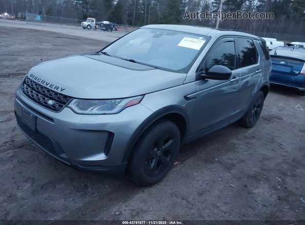SALCK2FXXLH838459 2020 LAND ROVER DISCOVERY SPORT Gray წინა მარცხენა ხედი სამი მეოთხედიდან