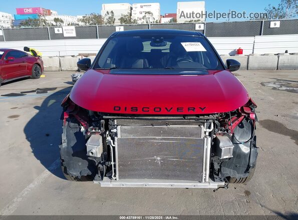 SALCL2FX1LH857592 2020 LAND ROVER DISCOVERY SPORT Красный Вид задней части салона