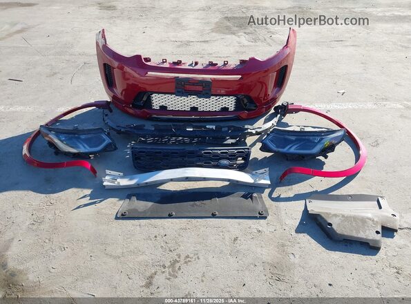 SALCL2FX1LH857592 2020 LAND ROVER DISCOVERY SPORT Красный Вид щитка приборов