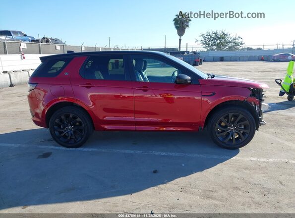 SALCL2FX1LH857592 2020 LAND ROVER DISCOVERY SPORT Красный Панорамный вид салона 360°