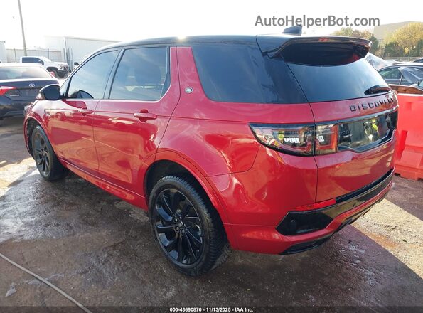 SALCL2FXXLH880644 2020 LAND ROVER DISCOVERY SPORT Red Tył lewy