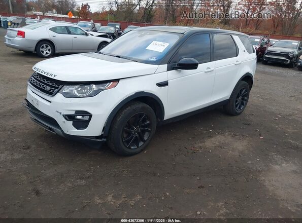 SALCP2BG8HH684154 2017 LAND ROVER DISCOVERY SPORT White წინა მარცხენა ხედი სამი მეოთხედიდან