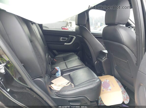 SALCP2FX2KH792318 2019 LAND ROVER DISCOVERY SPORT Black Вид наклейки з VIN-кодом