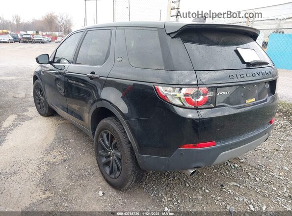 SALCP2FX2KH792318 2019 LAND ROVER DISCOVERY SPORT Black Задня ліва чверть