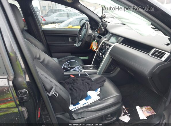 SALCP2FX2KH792318 2019 LAND ROVER DISCOVERY SPORT Black Вид салону спереду