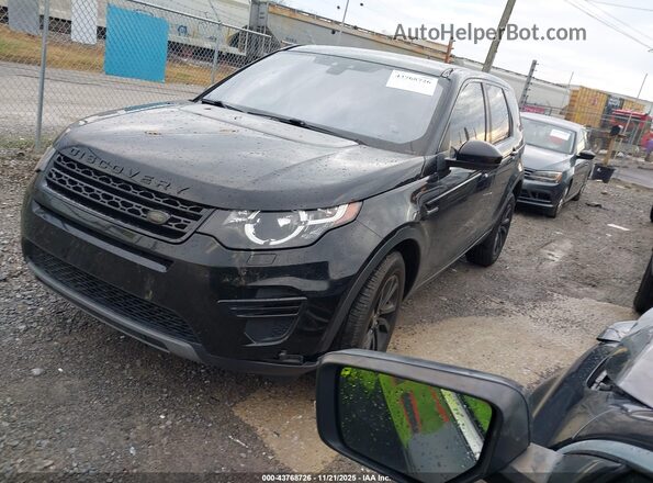SALCP2FX2KH792318 2019 LAND ROVER DISCOVERY SPORT Black Передня ліва чверть